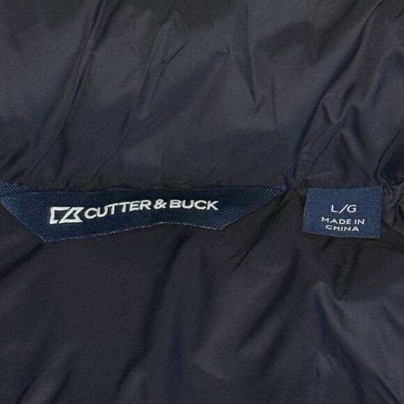 Cutter & Buck Rainier Packable Jacket Women's L | Navy Blue | w/ Corp Logo - Picture 11 of 16